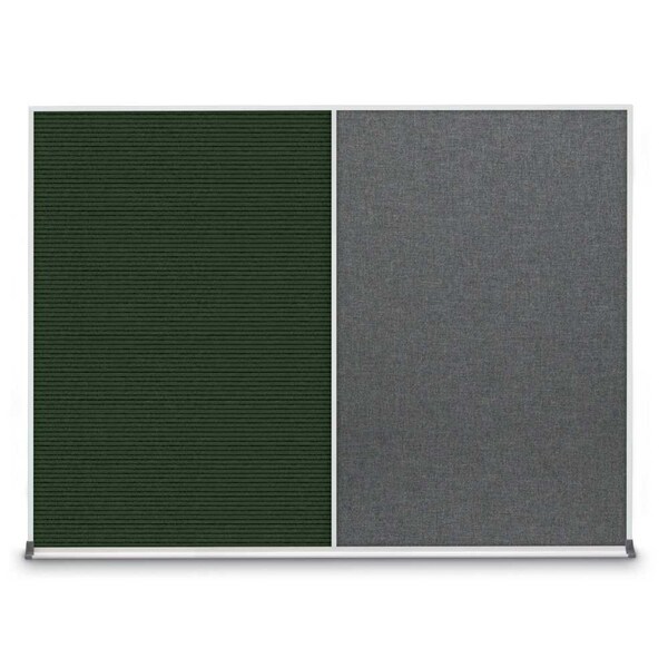 Triple Door Radius Plus Corkboard, 72" x